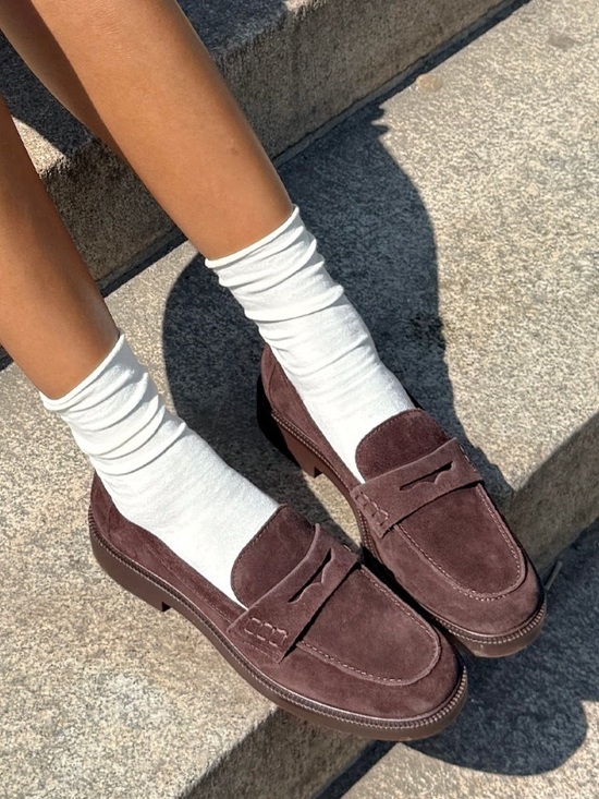 Dolce Vita Shoes - Dolce Vita Brown Suede Loafers